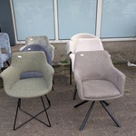 6x Design eetkamerstoelen mix en match, Zazuhome